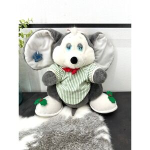 1988 Bo the Sugarplum Mouse by‎ Applause Christmas stuffed animal 21118 vintage